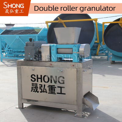 Thép carbon NPK Granulator phân bón hợp chất với 1-4 t / h Capacity và 2-10mm Chuyên đường hạt