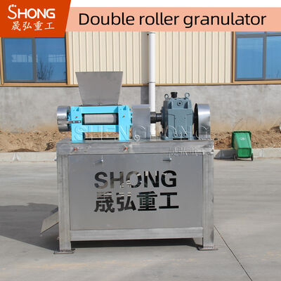 Máy xát hạt bằng cuộn hai cuộn với công suất 1-4 t / h không cần quá trình sấy khô và hạt ở nhiệt độ phòng