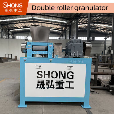 22KW Máy Granulation Khô Thép Carbon 1mm Máy nén lăn ép gấp đôi cho Granulation phân bón