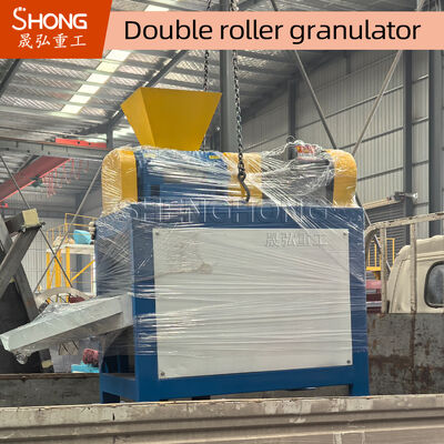 1-2t/h Capacity Double Roller Granulator cho bảo trì dễ dàng và hạt hình bầu dục