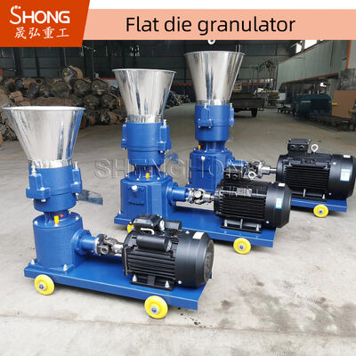 Carbon Steel Organic Fertilizer Granulator với 11-37kw Power và kích thước hạt 1-10mm