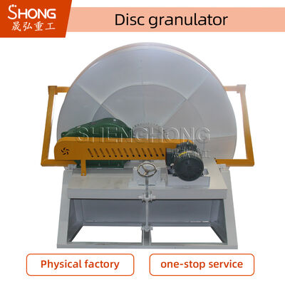 Máy Granulator phân bón hữu cơ bằng thép carbon được SGS phê duyệt với máy bột đĩa tự động cao