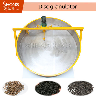 Dây chuyền sản xuất phân bón hữu cơ ISO có lên men và tạo hạt, tiết kiệm năng lượng và dễ bảo trì