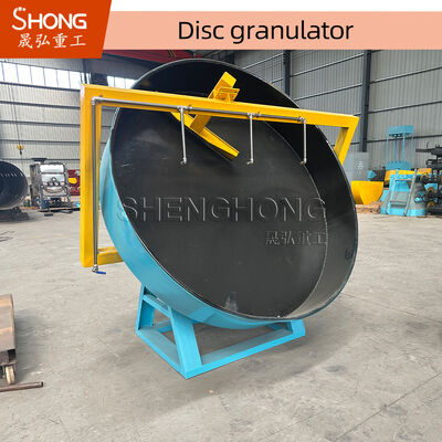Máy tạo hạt phân bón bằng thép carbon 380V với tỷ lệ tạo hạt 93% cho hiệu quả tạo hạt dạng đĩa