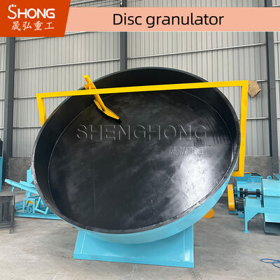 Máy tạo hạt phân bón hỗn hợp có đĩa nghiêng điều chỉnh được với bộ điều khiển PID và lớp lót thép chống mài mòn