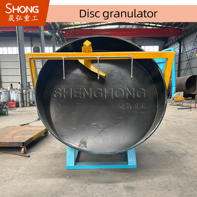 Máy tạo hạt đĩa điều chỉnh độ dốc cho phân bón có tốc độ tạo hạt cao với kết cấu thép carbon