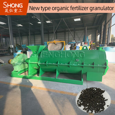 Máy tạo hạt phân hữu cơ SHZ-80 với tỷ lệ tạo hạt 98%, độ ẩm nguyên liệu 20%-40% và hàm lượng hữu cơ 100%
