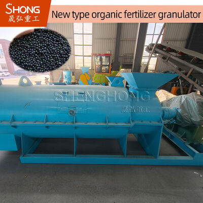 Máy tạo hạt phân bón 55kw Công suất 5-7t/h Hàm lượng hữu cơ 100% cho phân động vật