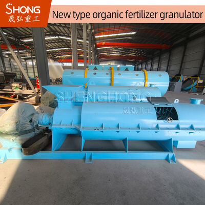 37kw Power Carbon Steel Organic Fertilizer Granulator Machine cho 1-10mm kích thước hạt Granulation compost