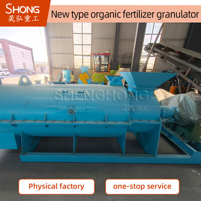 Máy tạo hạt phân hữu cơ công suất 2-3 tấn/giờ, kết cấu thép carbon, công suất 45kw