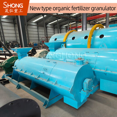Máy Granulator phân bón hữu cơ 50hz cho chất thải động vật với 20% -40% độ ẩm thức ăn và hạt hình cầu