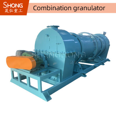 Máy tạo hạt quay 380V cho tốc độ tạo hạt cao và kết cấu thép bền bỉ trong sản xuất phân bón