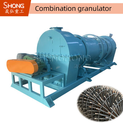 Máy tạo hạt phân bón bằng thép carbon với tỷ lệ tạo hạt cao 80%-90% và không cần chất kết dính cho sản xuất phân bón hữu cơ