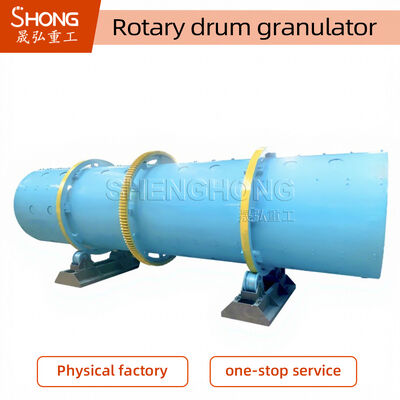 Máy tạo hạt phân bón NPK hỗn hợp với công suất 1-20 tấn/giờ, tỷ lệ tạo hạt 70% và lớp lót chống ăn mòn