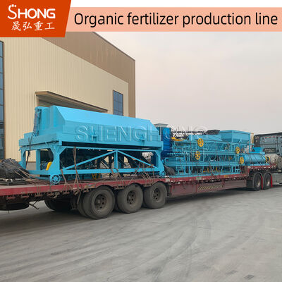 Đường dây sản xuất phân bón hữu cơ dễ bảo trì với phương pháp hạt ướt và tiêu thụ năng lượng thấp