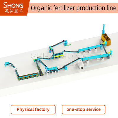 Dòng sản xuất phân bón hữu cơ tiêu thụ năng lượng thấp với năng suất cao và bảo vệ môi trường