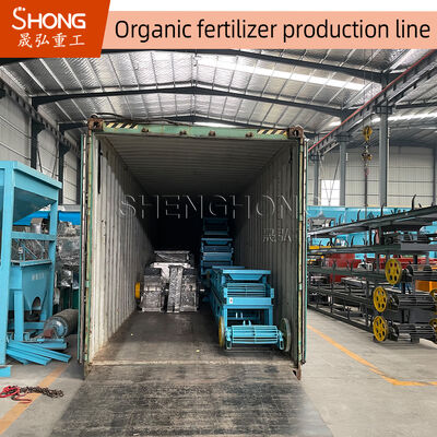 Hệ thống sản xuất phân bón hữu cơ tiêu thụ năng lượng thấp với hạt ướt và tỷ lệ hạt 95%