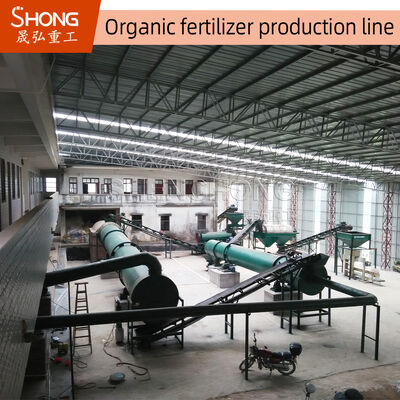 Dòng sản xuất phân bón hữu cơ được chứng nhận ISO 1-20 tấn / giờ với lên men và phân hạt