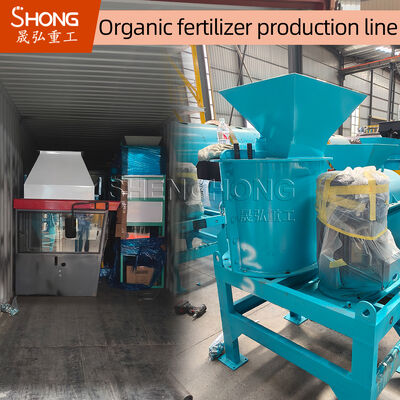 Đường dây sản xuất phân bón hữu cơ với công suất hàng năm từ 1 đến 20 nghìn tấn và độ ẩm dưới 10% sử dụng công nghệ đúc một bước