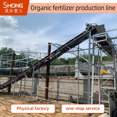 15-20 T / H Capacity Organic Fertilizer Production Line for Ball Shape Granules with Engineer Available Service Overseas (Dòng sản xuất phân bón hữu cơ với năng lực 15-20 T / H với kỹ sư sẵn sàng phục vụ ở nước ngoài)