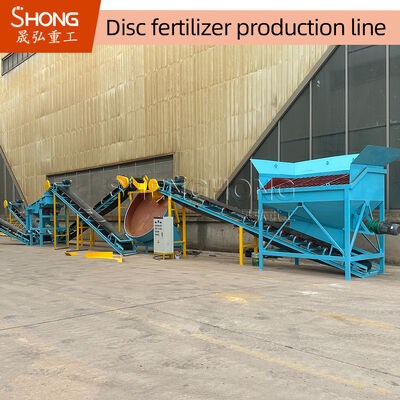 30Dòng sản xuất phân bón hữu cơ với kích thước quả bóng 1-10mm và tiết kiệm năng lượng