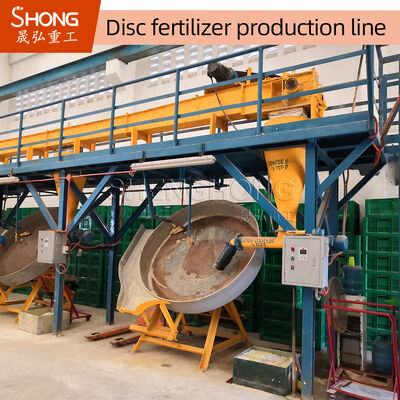 Granulator đĩa hiệu quả cao cho phân bón hữu cơ với tỷ lệ phân hạt 93% và cấu trúc thép carbon bền