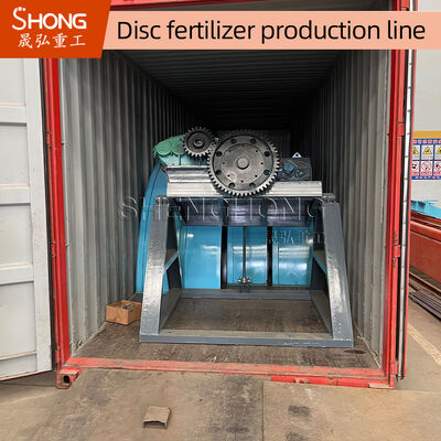 Dòng sản xuất phân bón hữu cơ được chứng nhận CE cho 1-20 tấn/giờ chất thải hữu cơ với bảo trì dễ dàng