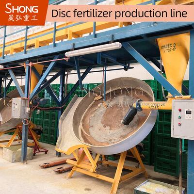 Máy sản xuất phân bón hóa học Granulator đất sét cho dây chuyền sản xuất phân bón hữu cơ