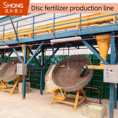 Dòng sản xuất phân bón hữu cơ 20t/h công suất 380V cho hạt thải phân bón