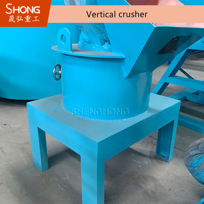 Máy Nghiền Phân Dạng Chuỗi Đứng với Roto Tốc Độ Cao và Màn Lọc Điều Chỉnh 3-8mm cho Độ Ẩm Nguyên Liệu Lên đến 25-30%