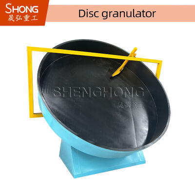 5mm Granules Organic Fertilizer Granulator Disc Pelletizer với điện áp 380V và 20% -40% độ ẩm thức ăn