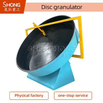 6t/h Granulator đĩa hình quả bóng để sản xuất hạt phân bón hữu cơ