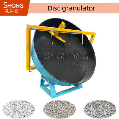 Máy tạo hạt đĩa nghiêng điều chỉnh được cho sản xuất phân hữu cơ với tỷ lệ tạo viên cao và chi phí đầu tư thấp