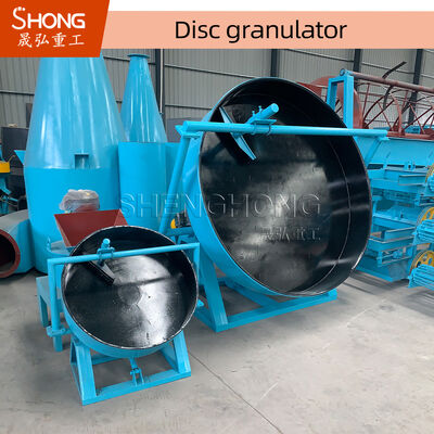 Máy tạo hạt phân bón hợp chất dạng đĩa với độ nghiêng đĩa có thể điều chỉnh Dẫn động dây đai linh hoạt và cấu trúc lớn