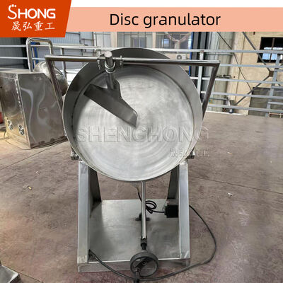 Tỷ lệ tạo hạt 93% Máy tạo viên đĩa 380V cho phân bón hữu cơ có độ ẩm 20% -40% thức ăn và tạo bóng bùn