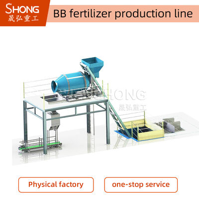 Dây chuyền sản xuất phân bón hỗn hợp NPK được bảo hành 12 tháng cho dạng hạt dạng viên và vận hành tự động