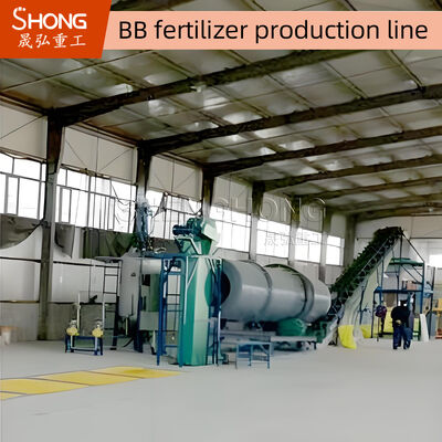 Năng lực sản xuất 1-5t/h Dây chuyền sản xuất phân bón BB với hiệu suất làm việc cao và các tính năng có thể tùy chỉnh