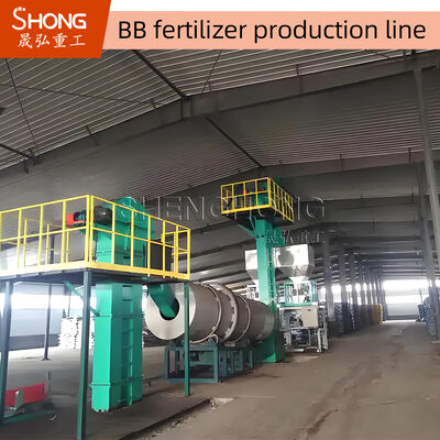 Dây chuyền sản xuất phân bón BB có độ chính xác cao 15-22kw tùy chỉnh cho nhà máy phân bón trộn số lượng lớn