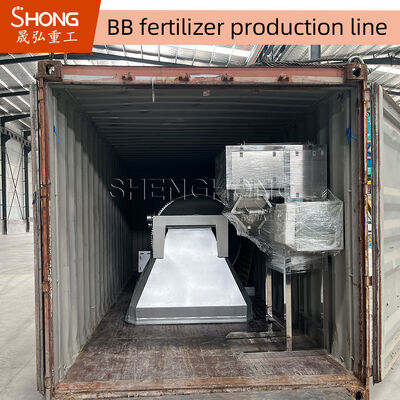 Dòng sản xuất phân bón BB chính xác cao 5-20t / h bán tự động để pha trộn hàng loạt