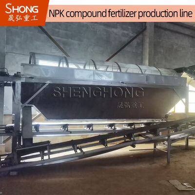 Hệ thống sản xuất NPK với công suất 18,5kw, đường kính hạt 2,5-20mm và công suất 1-2 tấn mỗi giờ cho hạt phân bón hiệu quả