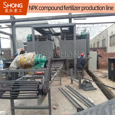 Đường dây sản xuất phân bón NPK tùy chỉnh với hệ thống điều khiển PLC và hàm lượng chất dinh dưỡng cao ≥90%