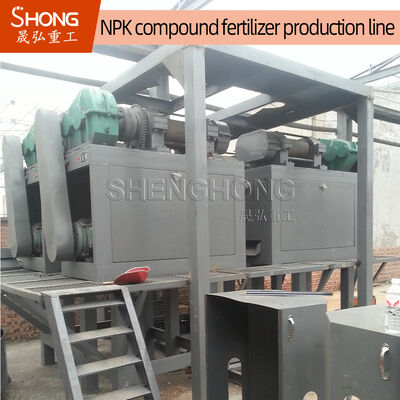 Dry Powder Double Roller NPK Fertilizer Production Line với Extrusion Granulation và công thức tùy chỉnh