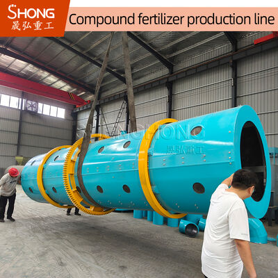 Nhà máy sản xuất phân bón NPK với công suất 10-12 tấn mỗi giờ cho dây chuyền sản xuất phân bón dạng hạt và hợp chất chống ăn mòn