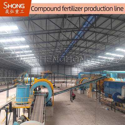 3-4 tấn mỗi giờ Máy Granulating trống quay cho hạt hình quả trong dây chuyền sản xuất phân bón hợp chất thép cacbon