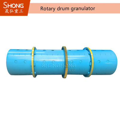 Máy Granulator trống quay với cấu trúc thép bền cho hoạt động liên tục ổn định và công suất 1-30 T / H