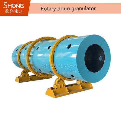 Granulator trống quay cho phân bón hữu cơ với tỷ lệ phân hạt 95%, kích thước hạt 1-10mm và xây dựng bằng thép cacbon