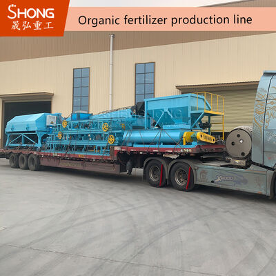 Dòng sản xuất phân bón hữu cơ bột cho phân bò với độ ẩm dưới 10% và công suất 1-20 nghìn tấn mỗi năm
