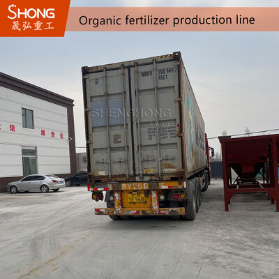 Máy tạo hạt phân bón công suất 2-5 T / H để sản xuất phân bón hữu cơ bằng thép cacbon hoặc thép không gỉ và không cần chất kết dính