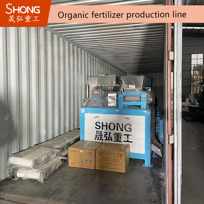 Dây chuyền sản xuất phân bón hữu cơ công suất 10t/h với tỷ lệ tạo hạt >98% sử dụng công nghệ đúc một bước