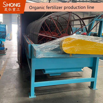 10t/H Capacity Chicken Manure Granulator with >98% Granulation Rate for Waste Application Materials (Thiết bị phân hủy phân bón gà có công suất >98% tỷ lệ phân bột cho vật liệu ứng dụng)